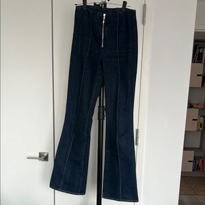 Dark Blue Flared Jeans